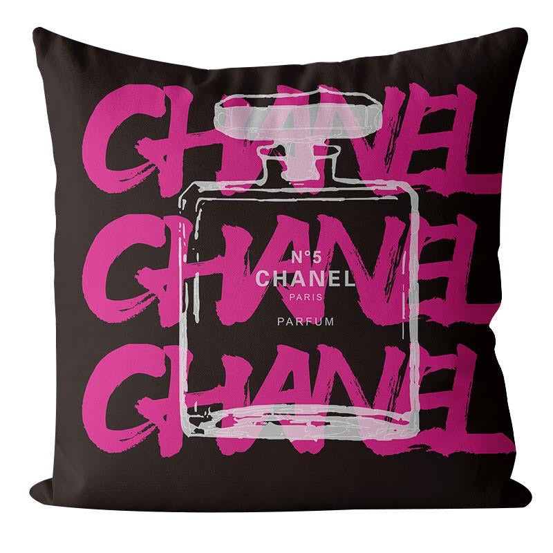 Pink chanel pillows sale