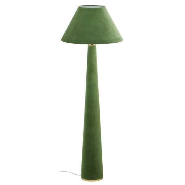 TOV-G18631 Graham Moss Green Velvet Floor Lamp