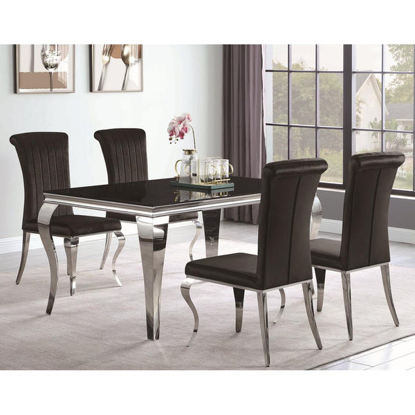 Coaster Furniture Carone 105071 5 pc Dining Set IMAGE 1