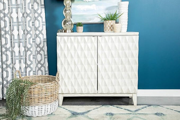 953340 White Accent Cabinet