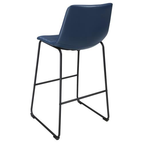 107208 Blue Counter Stool