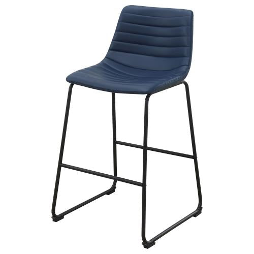 107208 Blue Counter Stool