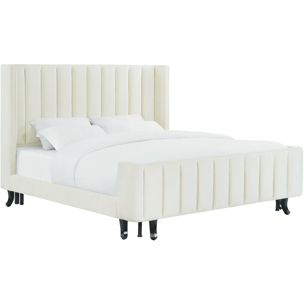 TOV Furniture Waverly King Upholstered Platform Bed TOV-B93 IMAGE 1