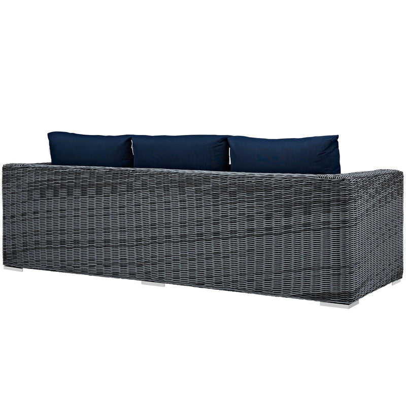 Modway Furniture Outdoor Seating Sofas EEI-1874-GRY-NAV IMAGE 3