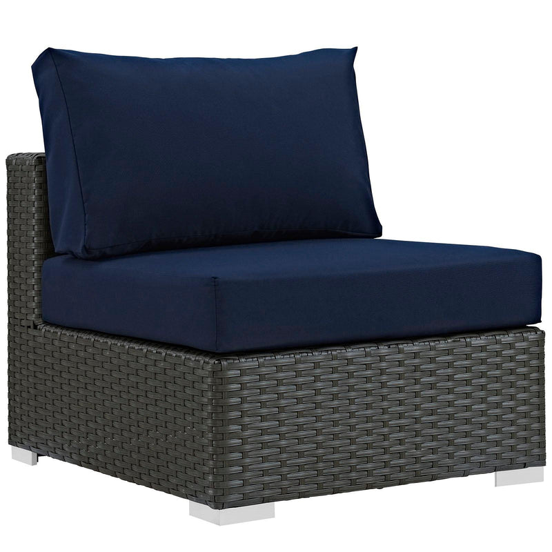 Modway Furniture Outdoor Seating Sets EEI-1878-CHC-NAV-SET IMAGE 6