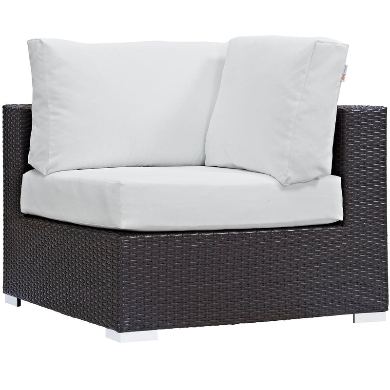 Modway Furniture Outdoor Seating Sets EEI-2169-EXP-WHI-SET IMAGE 5