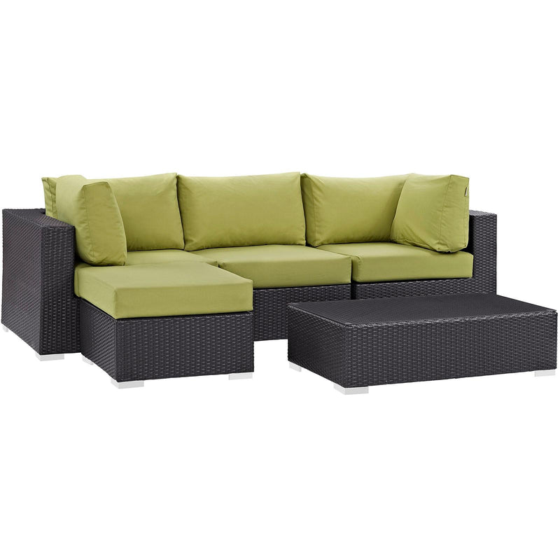 Modway Furniture Outdoor Seating Sets EEI-2172-EXP-PER-SET IMAGE 2