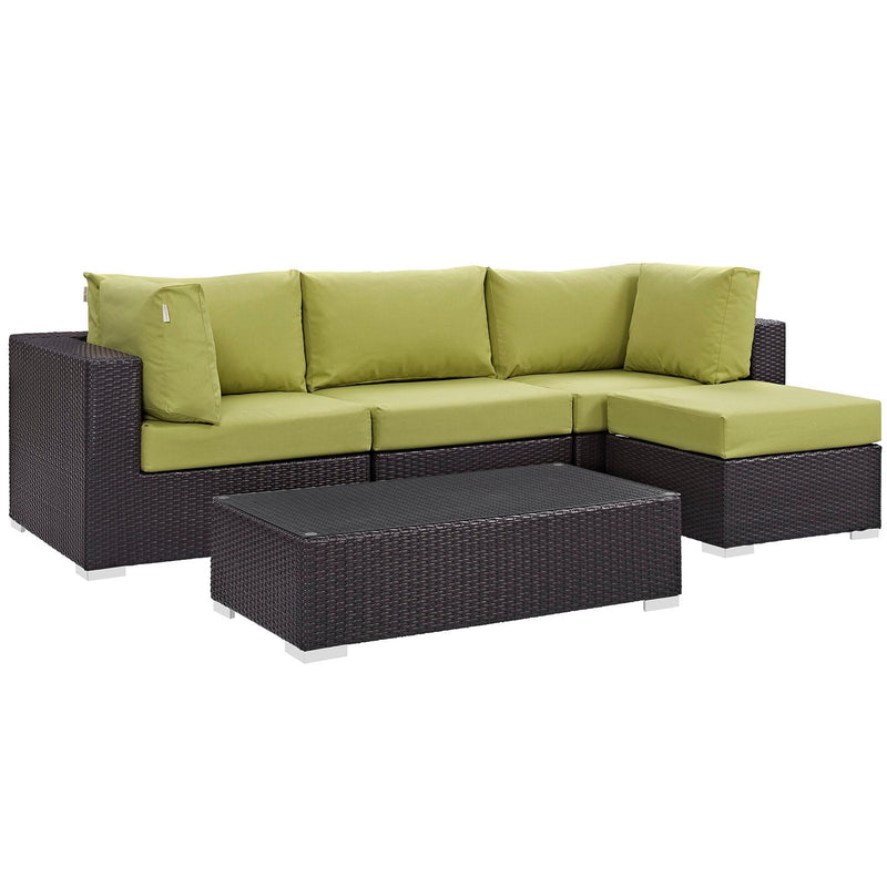 Modway Furniture Outdoor Seating Sets EEI-2172-EXP-PER-SET IMAGE 3