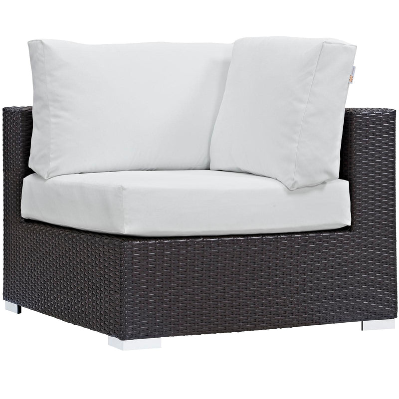 Modway Furniture Outdoor Seating Sets EEI-2172-EXP-WHI-SET IMAGE 5