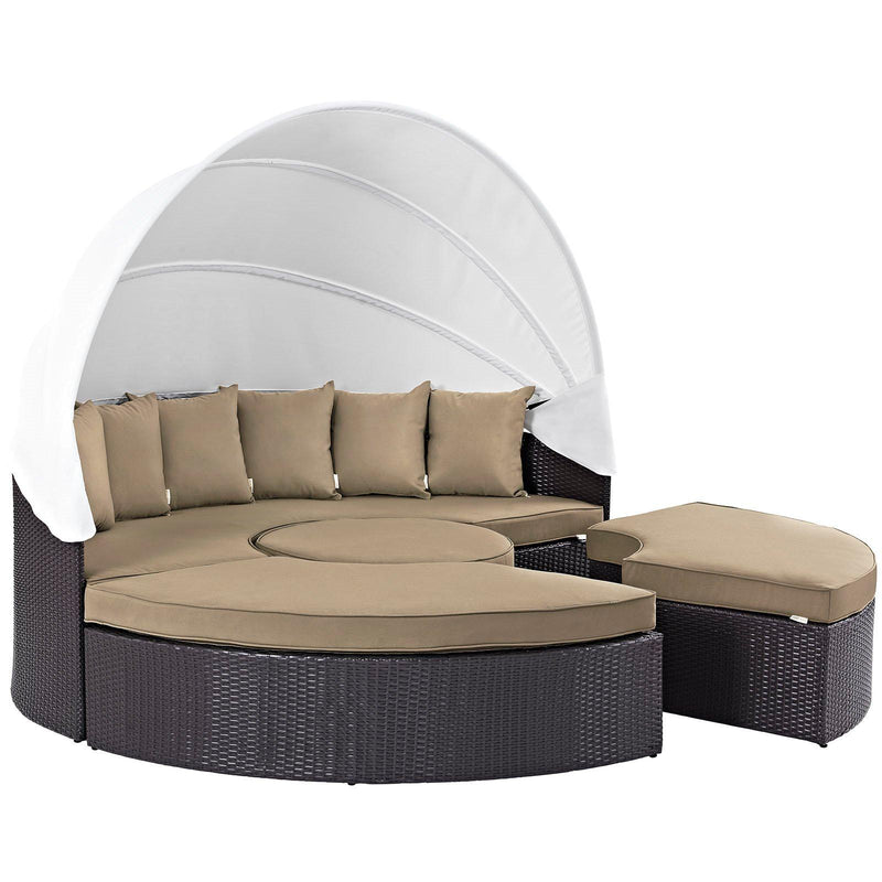 Modway Furniture Outdoor Seating Daybed EEI-2173-EXP-MOC-SET IMAGE 3