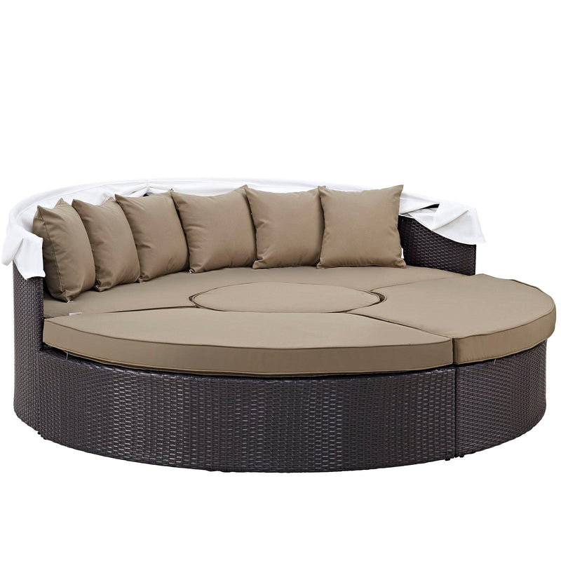 Modway Furniture Outdoor Seating Daybed EEI-2173-EXP-MOC-SET IMAGE 4