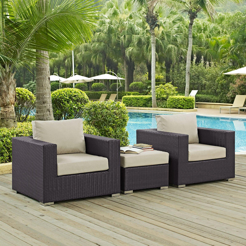 Modway Furniture Outdoor Seating Sets EEI-2174-EXP-BEI-SET IMAGE 7