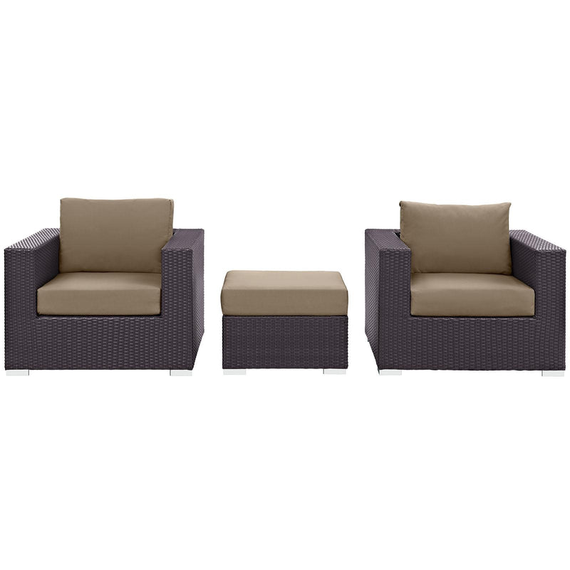 Modway Furniture Outdoor Seating Sets EEI-2174-EXP-MOC-SET IMAGE 1