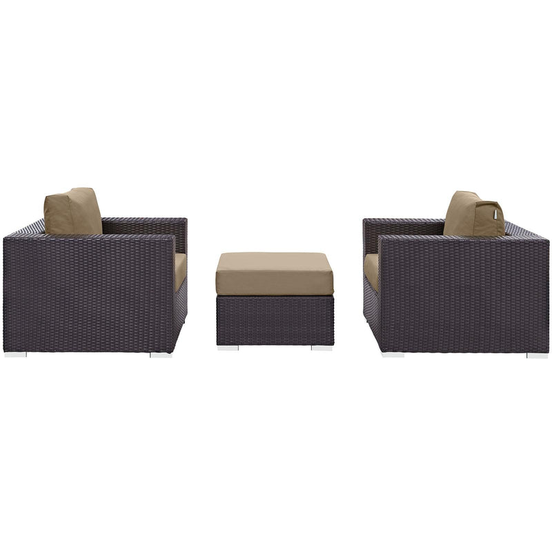 Modway Furniture Outdoor Seating Sets EEI-2174-EXP-MOC-SET IMAGE 3