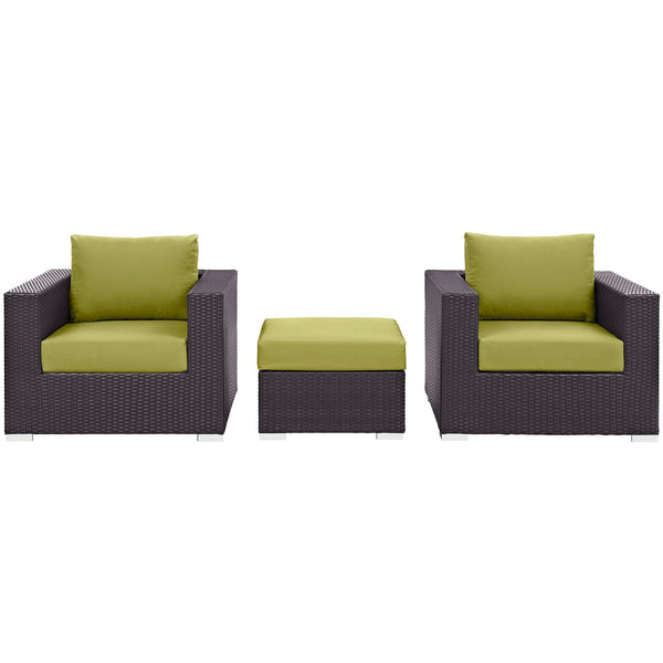 Modway Furniture Outdoor Seating Sets EEI-2174-EXP-PER-SET IMAGE 1