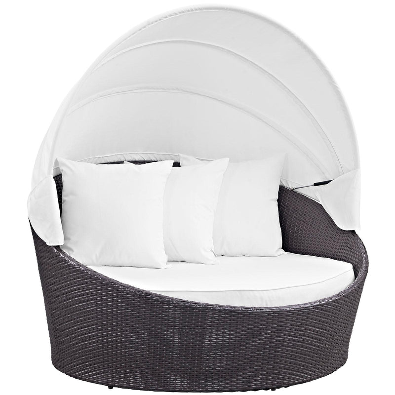 Modway Furniture Outdoor Seating Daybed EEI-2175-EXP-WHI IMAGE 2