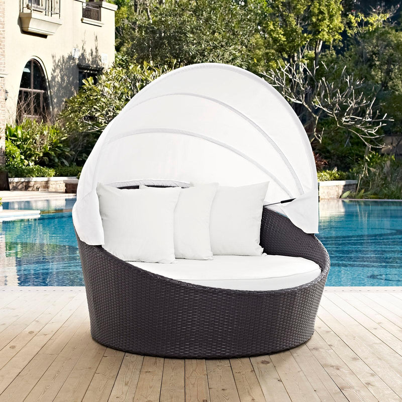 Modway Furniture Outdoor Seating Daybed EEI-2175-EXP-WHI IMAGE 4