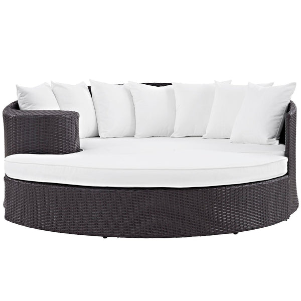 Modway Furniture Outdoor Seating Daybed EEI-2176-EXP-WHI IMAGE 1