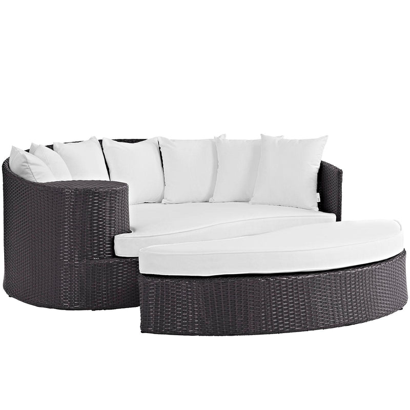 Modway Furniture Outdoor Seating Daybed EEI-2176-EXP-WHI IMAGE 2