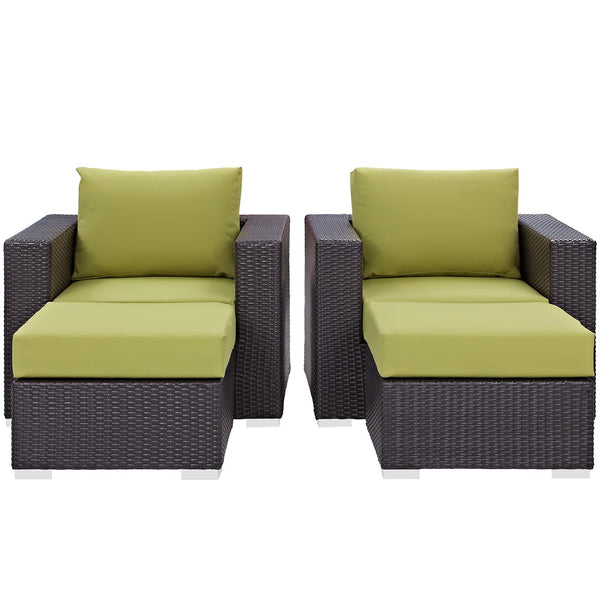 Modway Furniture Outdoor Seating Sets EEI-2202-EXP-PER-SET IMAGE 1