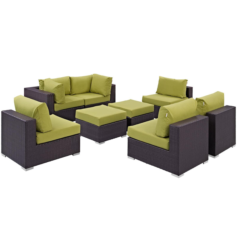 Modway Furniture Outdoor Seating Sets EEI-2204-EXP-PER-SET IMAGE 3