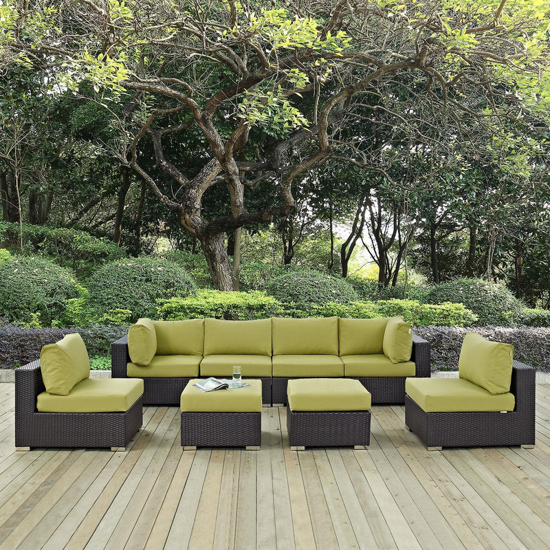 Modway Furniture Outdoor Seating Sets EEI-2204-EXP-PER-SET IMAGE 7