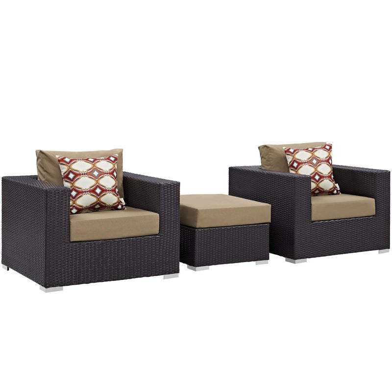 Modway Furniture Outdoor Seating Sets EEI-2363-EXP-MOC-SET IMAGE 1