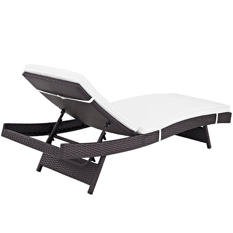 Modway Furniture Outdoor Seating Chaises EEI-2428-EXP-WHI-SET IMAGE 3