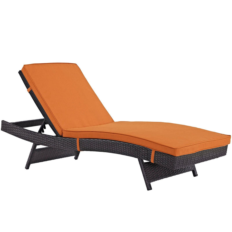 Modway Furniture Outdoor Seating Chaises EEI-2429-EXP-ORA-SET IMAGE 2