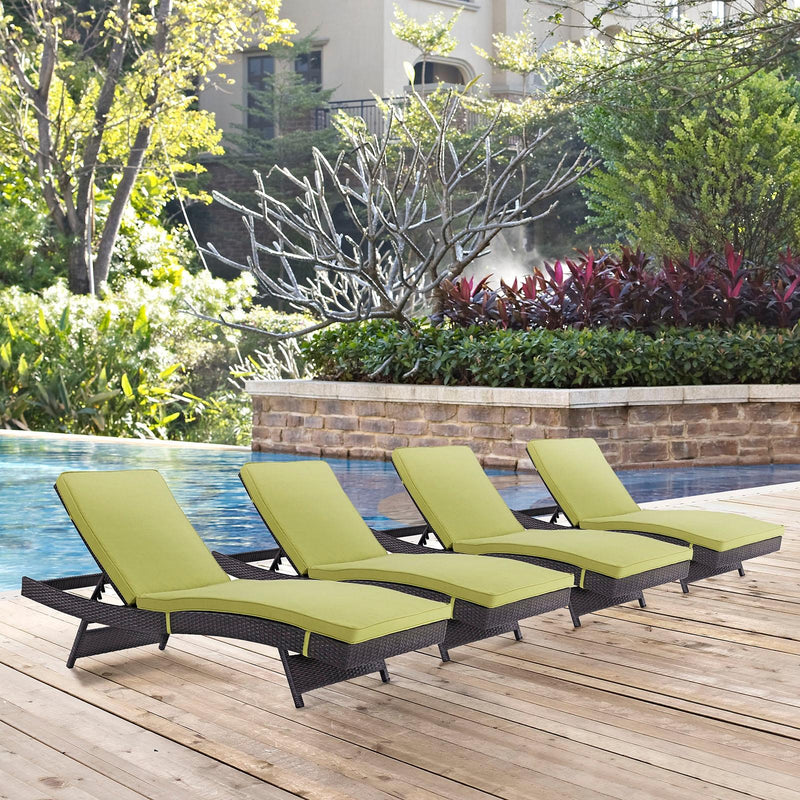 Modway Furniture Outdoor Seating Chaises EEI-2429-EXP-PER-SET IMAGE 5