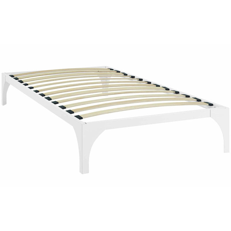 Modway Furniture Twin Bed Frame MOD-5430-WHI IMAGE 1