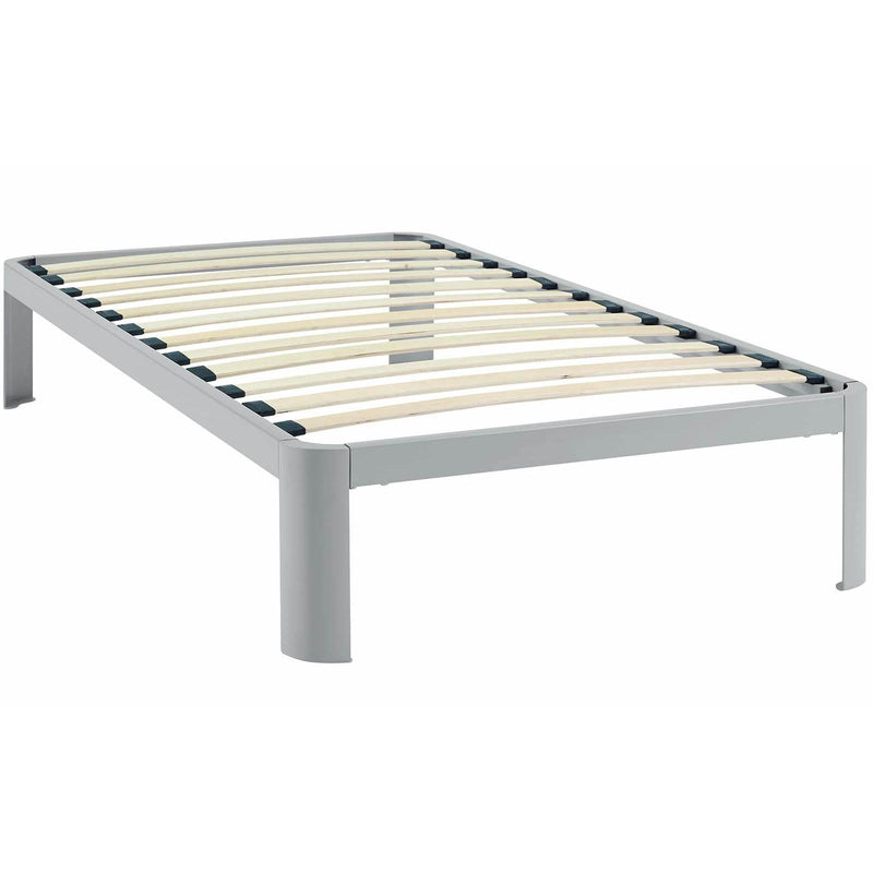 Modway Furniture Twin Bed Frame MOD-5467-GRY IMAGE 1