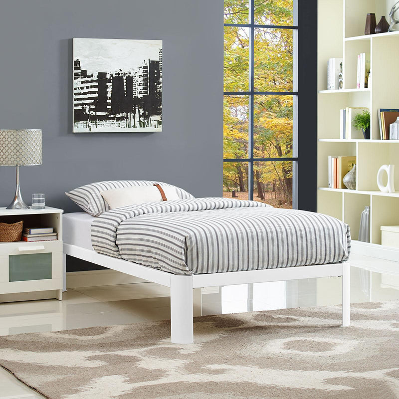 Modway Furniture Twin Bed Frame MOD-5467-WHI IMAGE 5