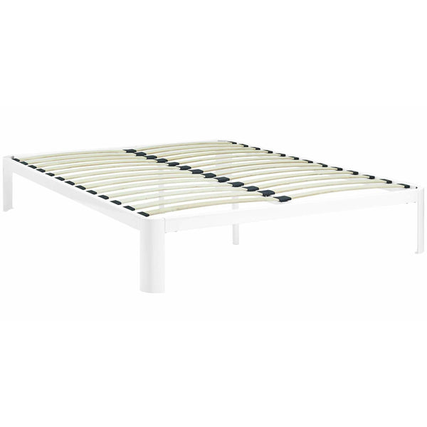 Modway Furniture Full Bed Frame MOD-5468-WHI IMAGE 1