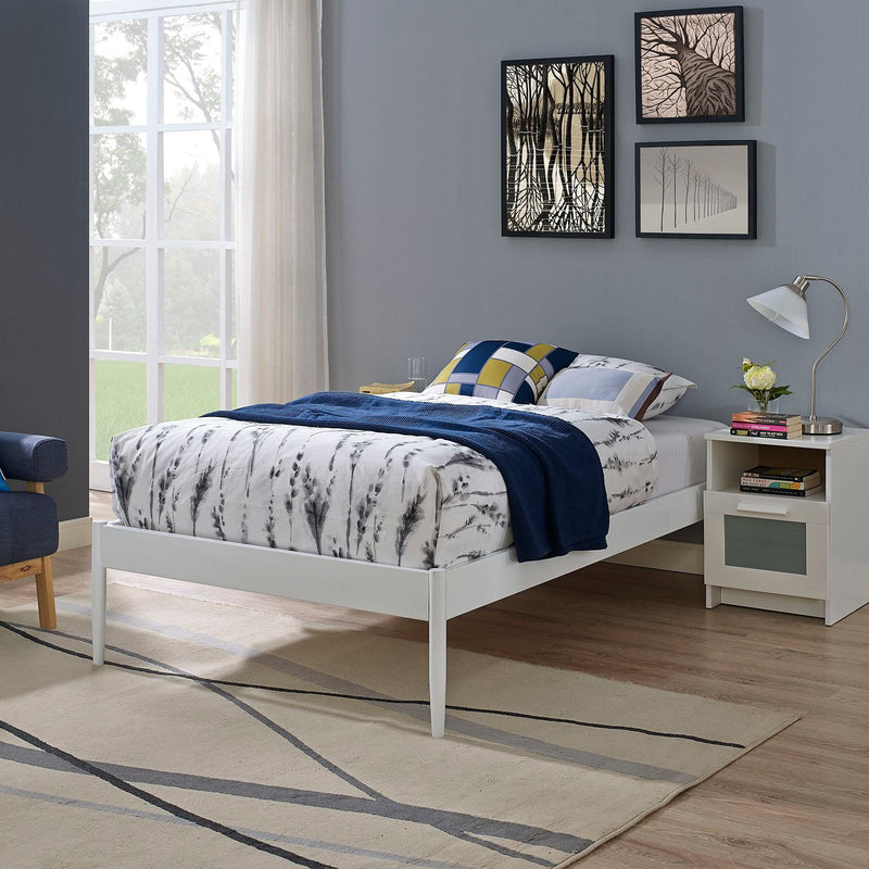 Modway Furniture Twin Bed Frame MOD-5472-WHI IMAGE 5