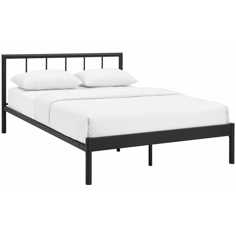 Modway Furniture Full Bed Frame MOD-5544-BRN-SET IMAGE 2