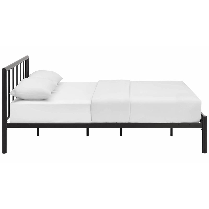 Modway Furniture Full Bed Frame MOD-5544-BRN-SET IMAGE 3