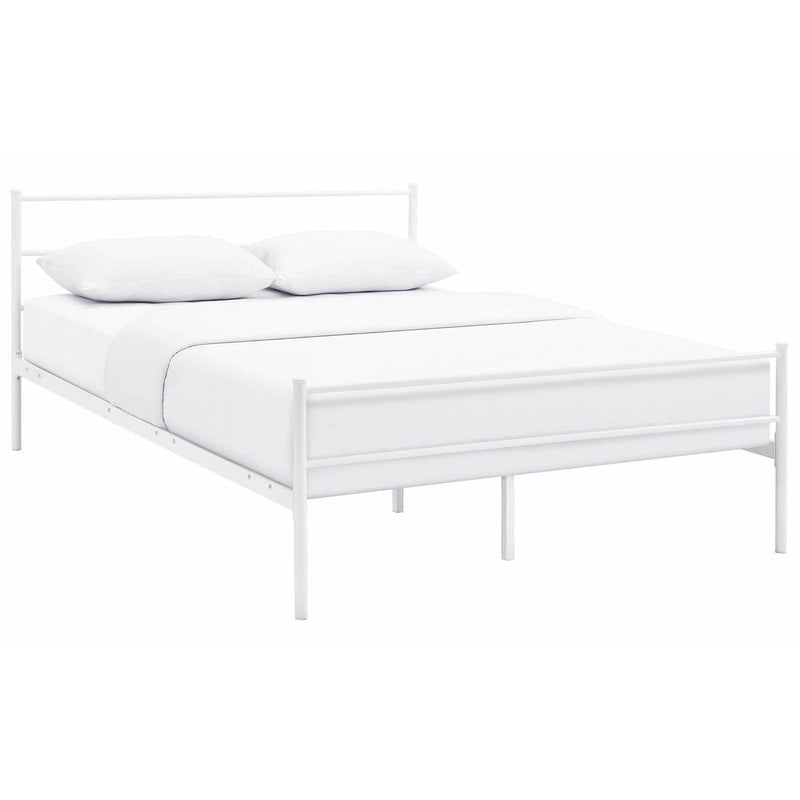 Modway Furniture Full Bed Frame MOD-5552-WHI-SET IMAGE 2