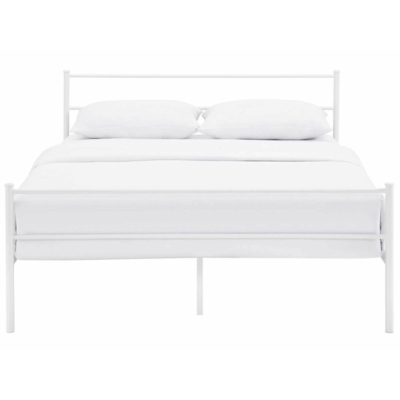 Modway Furniture Full Bed Frame MOD-5552-WHI-SET IMAGE 4