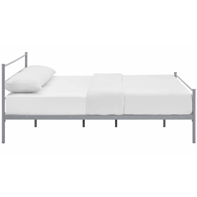 Modway Furniture Queen Bed Frame MOD-5553-GRY-SET IMAGE 3