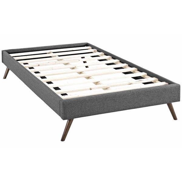 Modway Furniture Twin Bed Frame MOD-5887-GRY IMAGE 1