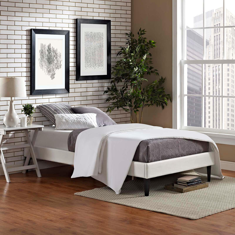 Modway Furniture Twin Bed Frame MOD-5894-WHI IMAGE 5