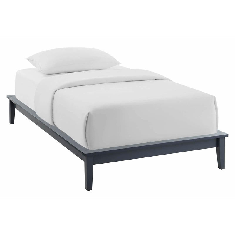 Modway Furniture Twin Bed Frame MOD-6053-GRY IMAGE 2