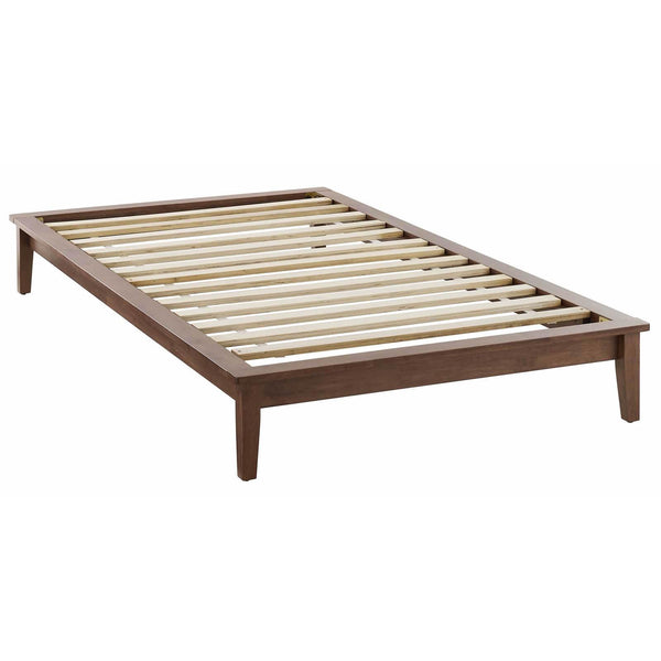 Modway Furniture Twin Bed Frame MOD-6053-WAL IMAGE 1