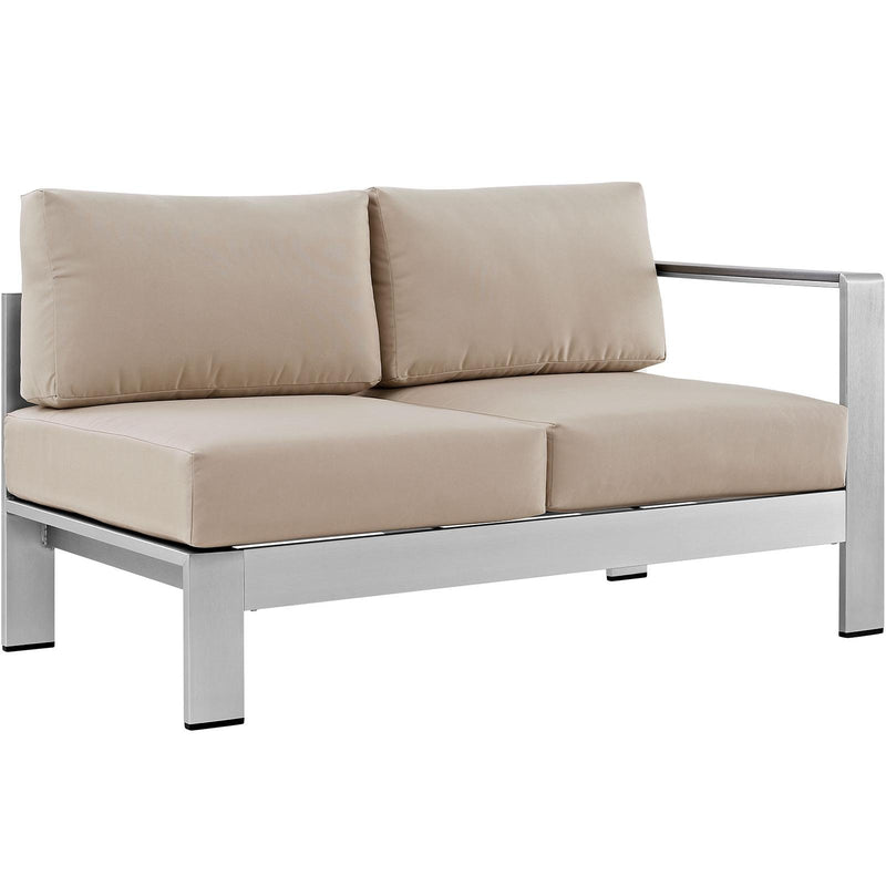 Modway Furniture Outdoor Seating Sets EEI-2563-SLV-BEI IMAGE 3