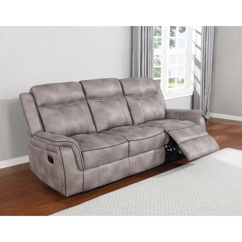 Coaster Furniture Lawrence Reclining Fabric Sofa 603501 IMAGE 2