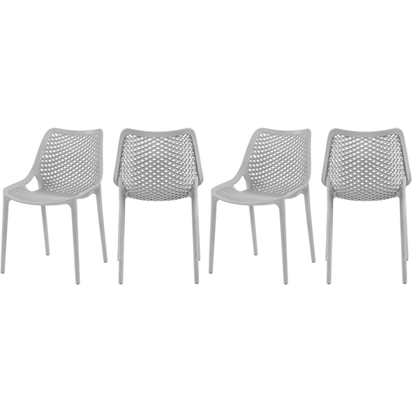 Meridian Outdoor Seating Dining Chairs 328Grey IMAGE 1