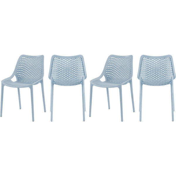 Meridian Outdoor Seating Dining Chairs 328SkyBlue IMAGE 1