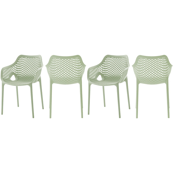 Meridian Outdoor Seating Dining Chairs 329Mint IMAGE 1