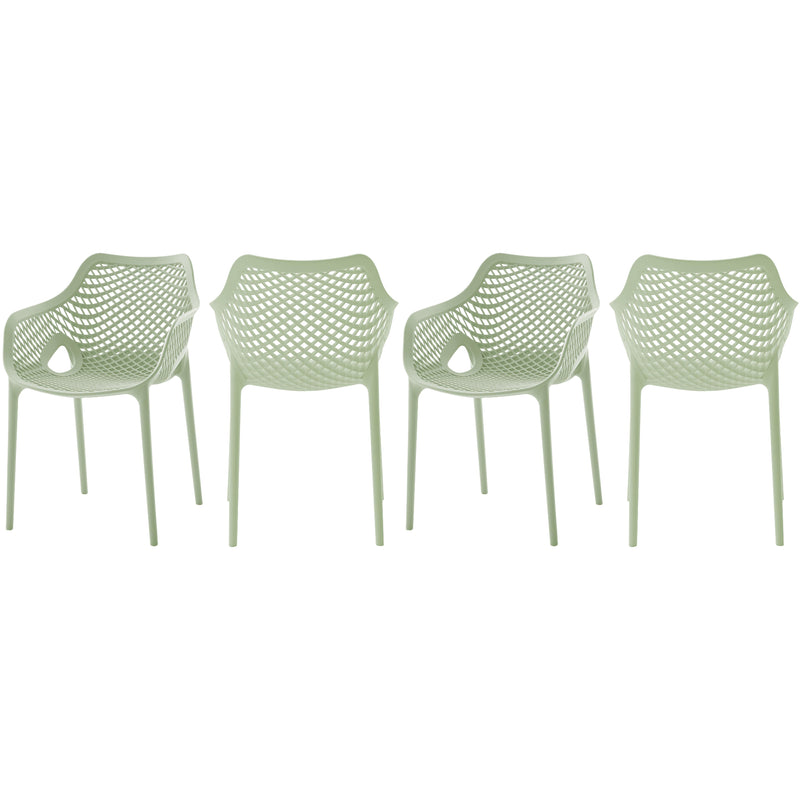 Meridian Outdoor Seating Dining Chairs 329Mint IMAGE 1